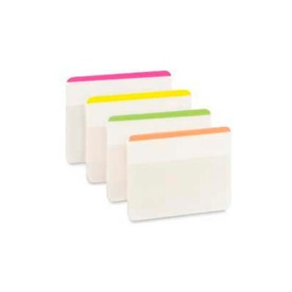 3M Post-it® Durable Tabs, 2" Lined, Bright Colors, 24 Tabs/Pack 686F1BB